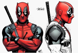 Wade wilson criminal
Not from dead pool tattoo idea