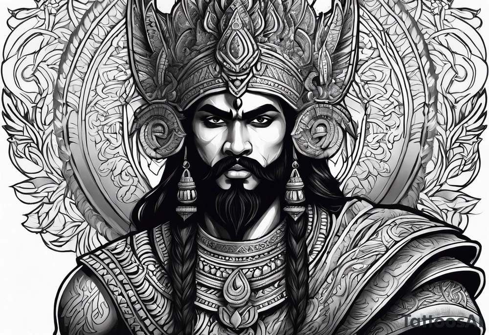 Ravan tattoo idea
