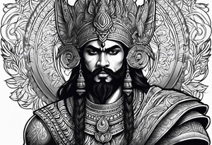 Ravan tattoo idea