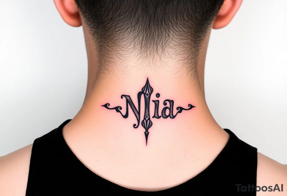name Nia tattoo idea