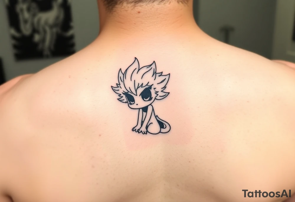 Soot sprite ghibli on hip tattoo idea