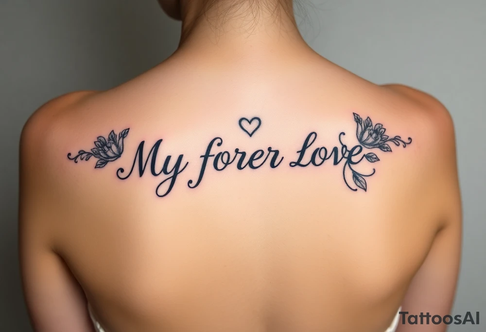 My forever love tattoo idea