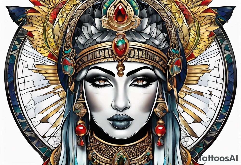 Isis Goddess Tattoo tattoo idea