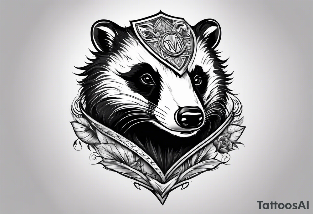 Mc Badger tattoo idea