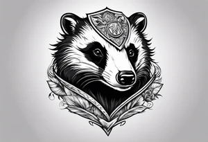 Mc Badger tattoo idea