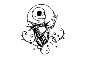 Jack skellington tattoo idea