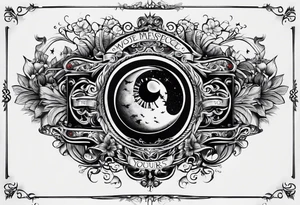 The world is yours words on gate tattoo idea