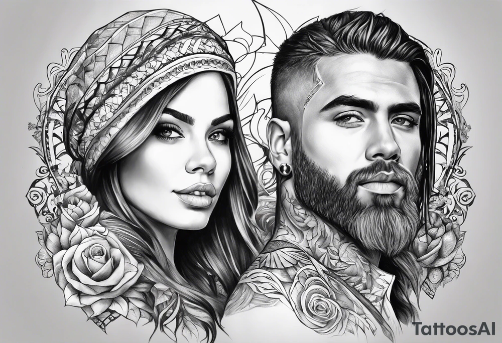 Him and I tattoo idea