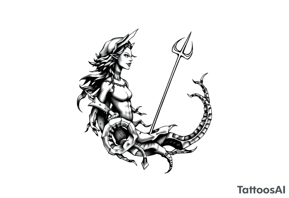 Atlantis tattoo idea