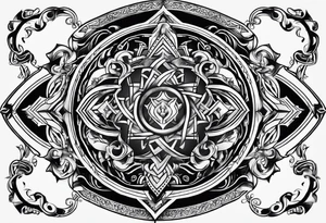Aegisjalmur symbol tattoo idea