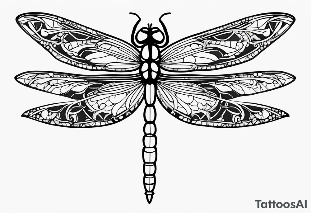 dragonfly tattoo idea