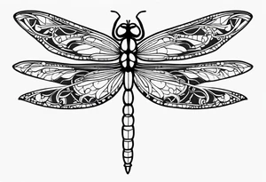 dragonfly tattoo idea