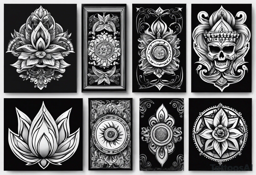 protección tattoo idea