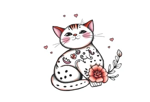 Cat taco , tattoo idea