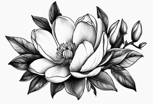magnolia tattoo idea
