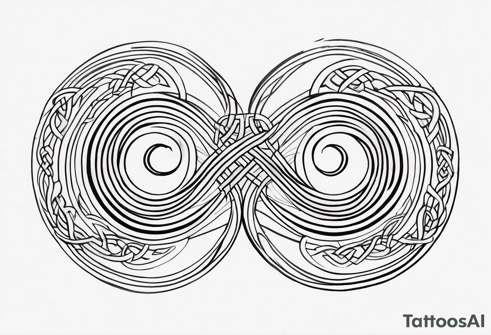 Celtic Spiral tattoo idea