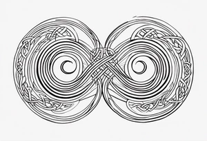 Celtic Spiral tattoo idea