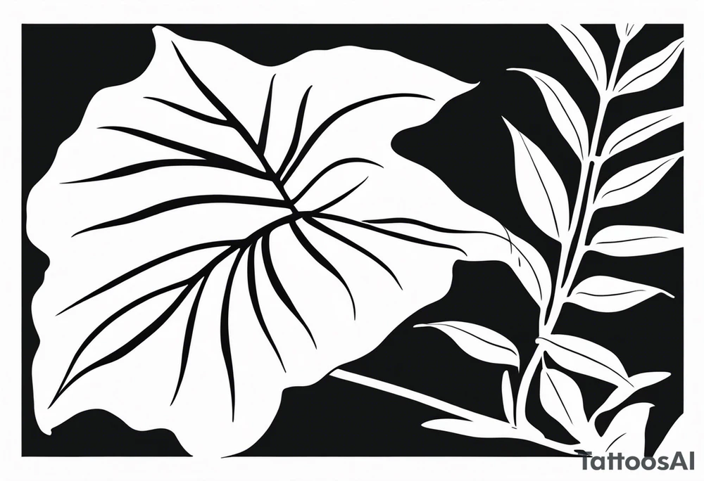 Fern, September, Morning Glory tattoo idea