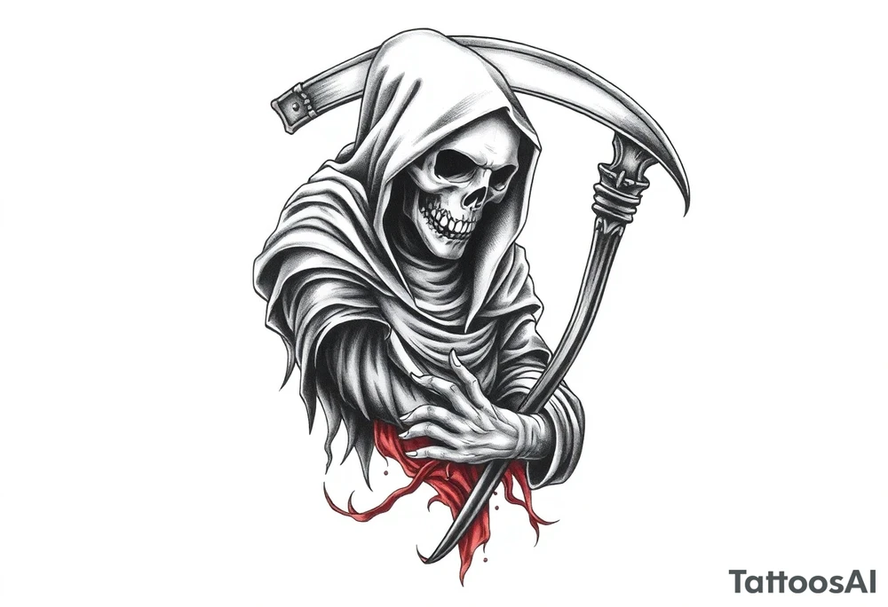 Grim reaper tattoo idea