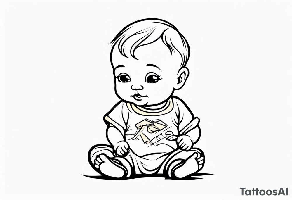 street baby tattoo idea