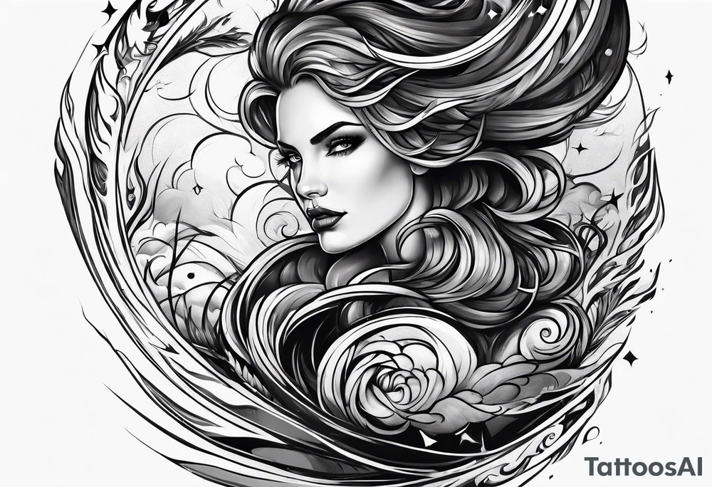 Tornado tattoo idea