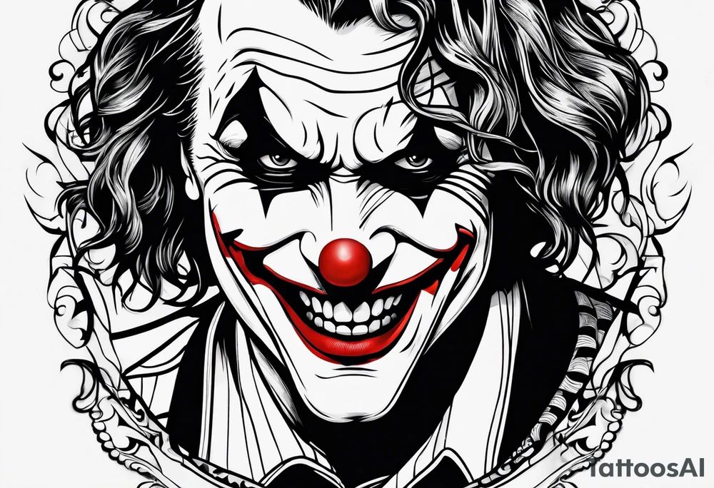 Joker tattoo idea