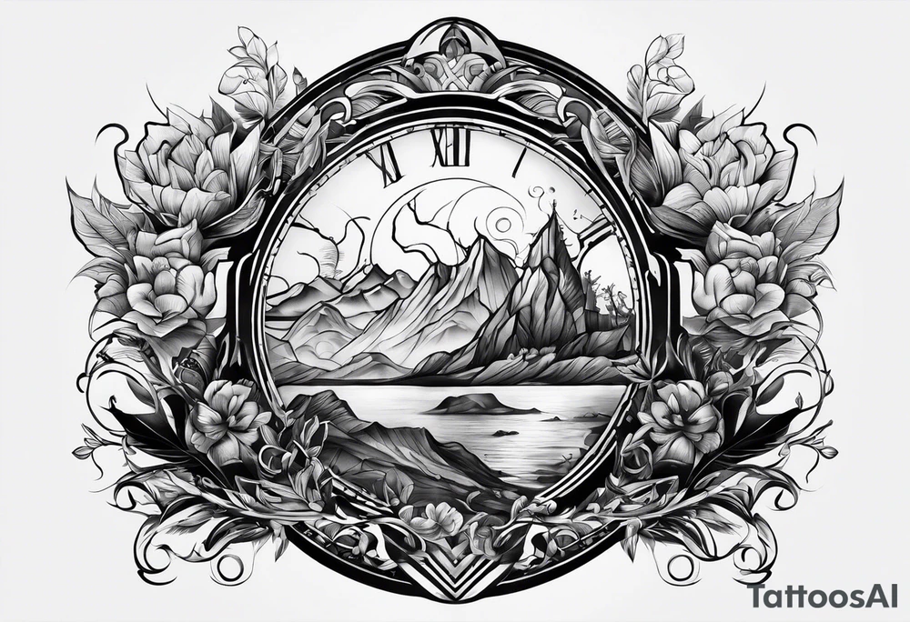 the word proof with a sad effect tattoo idea