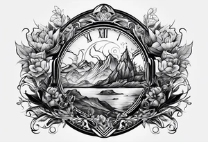 the word proof with a sad effect tattoo idea