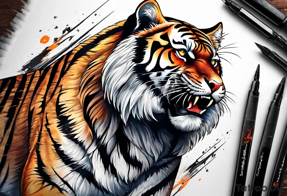 tyger, infantery, soldier tattoo idea