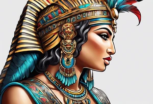 egypt gods tatto tattoo idea