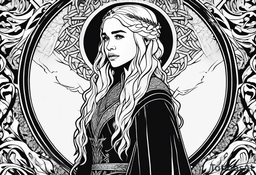 game of thrones daenerys o that the whole figure can be seen tattoo idea