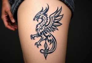 gryphon tattoo idea