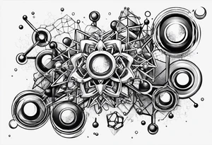 adrenaline chemical molecular structure tattoo idea
