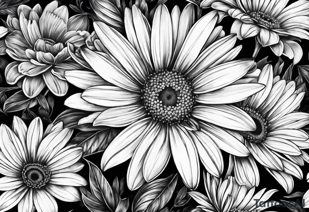 Gerber daisys tattoo idea