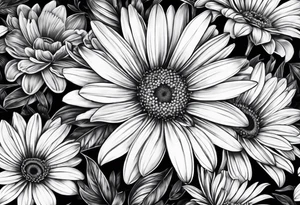 Gerber daisys tattoo idea