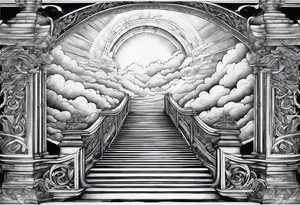 Stairway to heaven tattoo idea