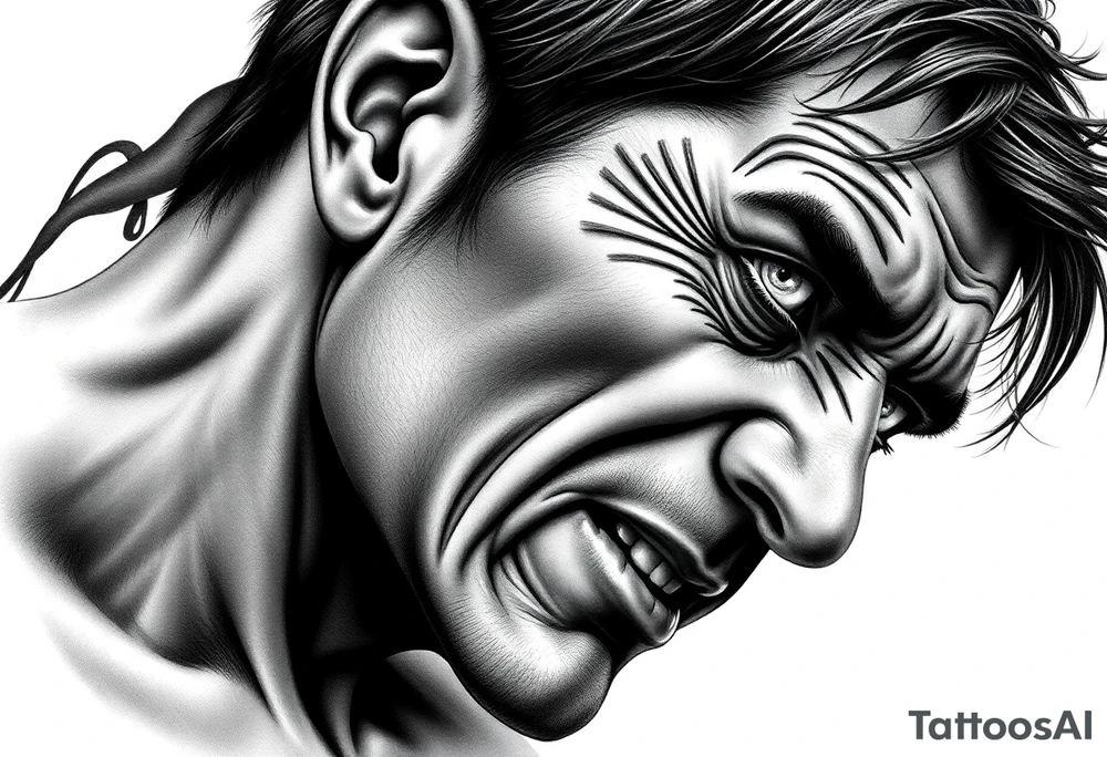 Pain tattoo idea