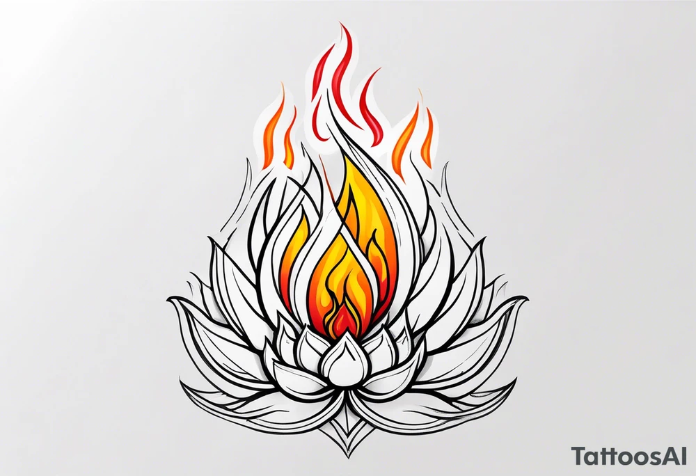 fire tattoo idea