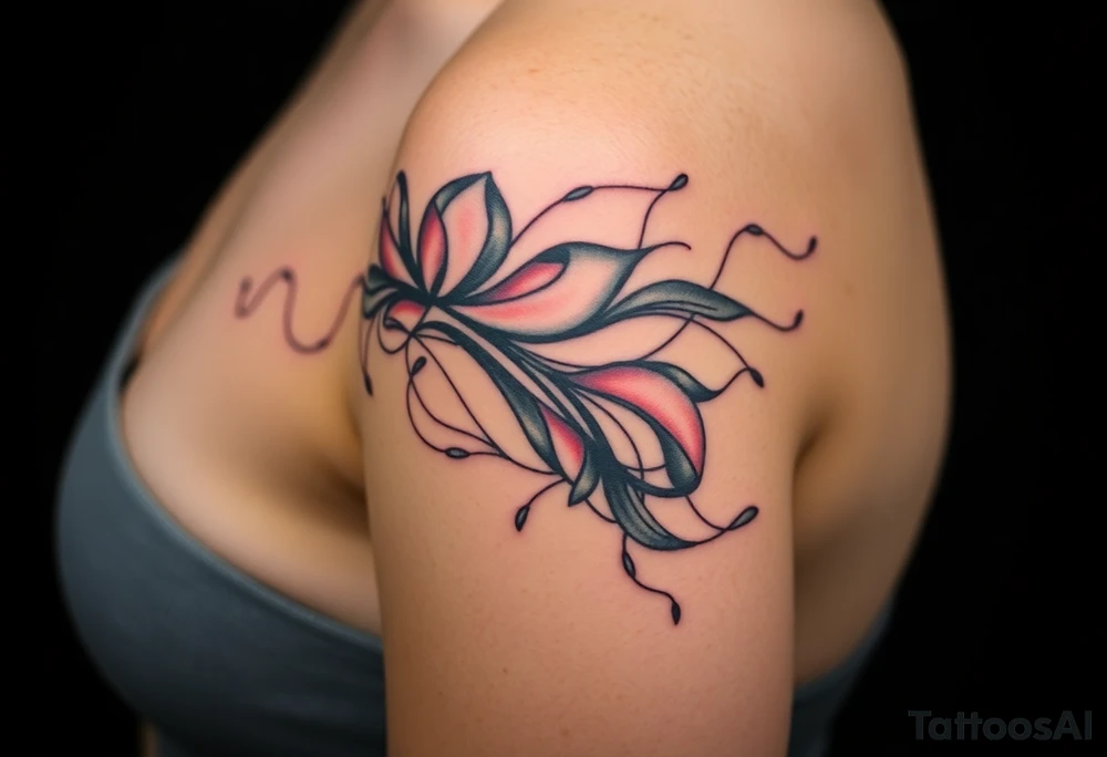 A tatuagem deve expressar força, liberdade e conexão com a multiplicidade da vida, incorporando elementos abstratos e fluidos, com linhas que sugiram movimento e transformação contínua. Evite clichês e busque um design original e significativo. tattoo idea