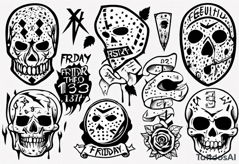 Friday the 13th tattoo idea
