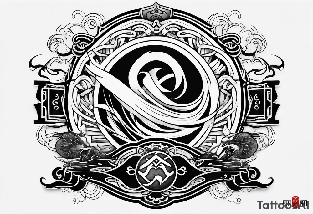 Shinobi Japanese symbol tattoo idea