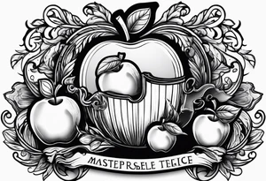 Teacher Apple and lab tattoo idea