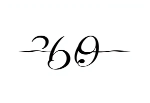 369 tattoo idea