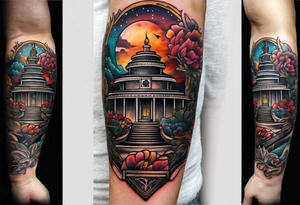 Children and grandchildren names manly tattoo on my forearm tattoo idea