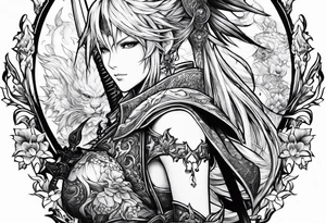Final Fantasy XIV Warrior tattoo idea