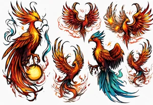 pheonix tattoo idea