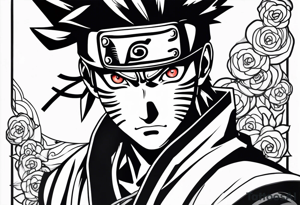 naruto tattoo idea