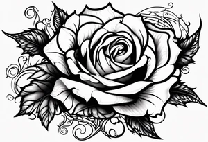 roses and thorns drogon tattoo idea