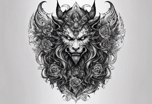 Demons tattoo idea