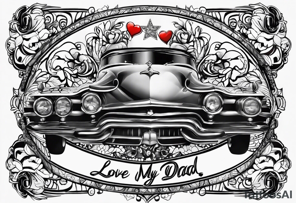 love my dad tattoo idea